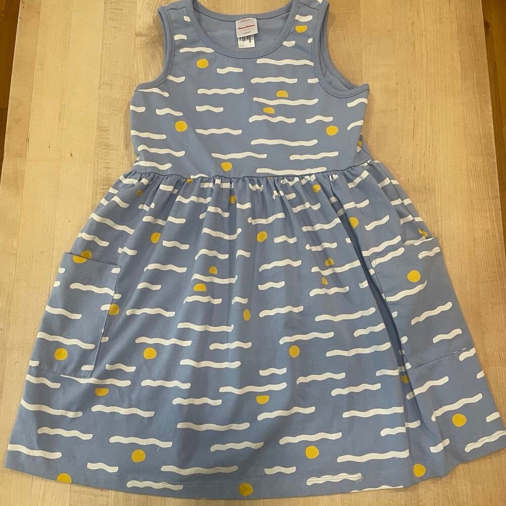 Girls Size 8 Hanna Anderson Racerback Midi Dress